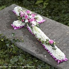 White Based Cross 