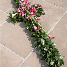 Eco Friendly Calla Lily Cross