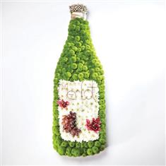 Wine Bottle Funeral Tribute