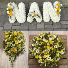 Funeral Flower Trio